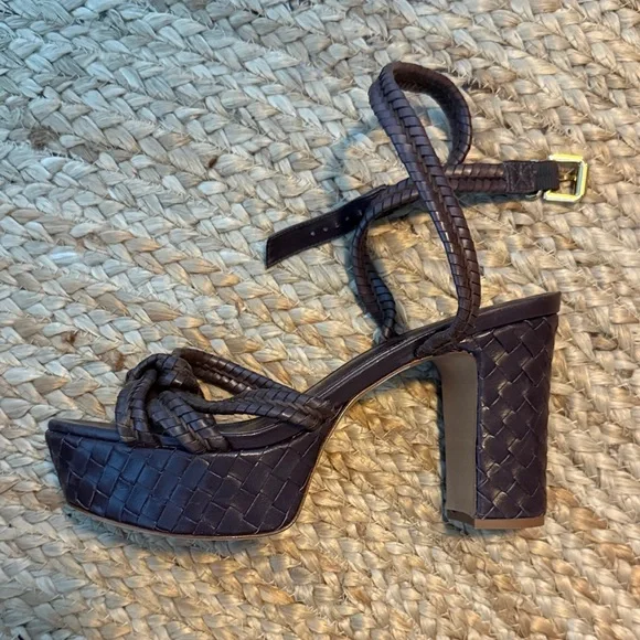 SCHUTZ Dark Brown Kathleen Platforms - Picture 4 of 6